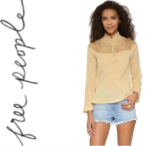 Free People On The Island Blouse